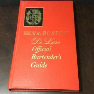 Book Old Mr. Boston De￼ Luxe Official bartenders guide Vintage 1966 published